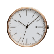 M40 PreciDrive date watch in PVD rose gold